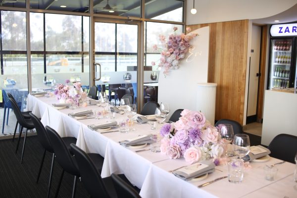 Pink and Lilac Floral Arrangements